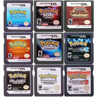 Load image into Gallery viewer, DS Game Cartridge Console Card Pokeon Series Black White HeartGold SoulSilver Diamond Pearl Platinum US Version for Nintendo DS
