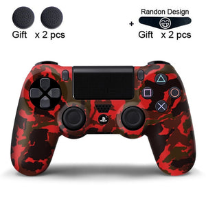 Data Frog Soft Silicone Gel Rubber Case Cover For SONY Playstation 4 PS4 Controller Protection Case For PS4 Pro Slim Gamepad