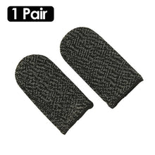 Load image into Gallery viewer, 2pcs Finger Cover Game Controller for PUBG Sweat Proof Non-Scratch Sensitive Touch Screen Gaming Finger Thumb Sleeve Gloves
