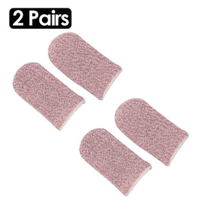 2pcs Finger Cover Game Controller for PUBG Sweat Proof Non-Scratch Sensitive Touch Screen Gaming Finger Thumb Sleeve Gloves