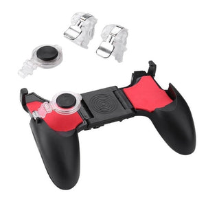 Hot 5 in 1 Mobile Phone Gamepad For PUBG Mobile Trigger Fire Button L1R1 Shooter Controller Joystick Aim Key For Shooting Game
