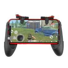 Load image into Gallery viewer, Hot 5 in 1 Mobile Phone Gamepad For PUBG Mobile Trigger Fire Button L1R1 Shooter Controller Joystick Aim Key For Shooting Game
