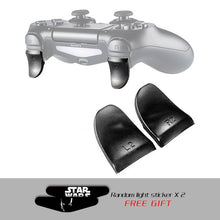 Load image into Gallery viewer, DATA FROG 1 Pairs L2 R2 Buttons Trigger Extenders Gamepad Pad for PlayStation 4 PS4/PS4 Slim/Pro Game Controller Accessories
