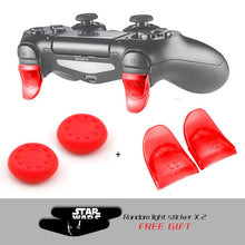 Load image into Gallery viewer, DATA FROG 1 Pairs L2 R2 Buttons Trigger Extenders Gamepad Pad for PlayStation 4 PS4/PS4 Slim/Pro Game Controller Accessories
