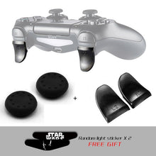 Load image into Gallery viewer, DATA FROG 1 Pairs L2 R2 Buttons Trigger Extenders Gamepad Pad for PlayStation 4 PS4/PS4 Slim/Pro Game Controller Accessories
